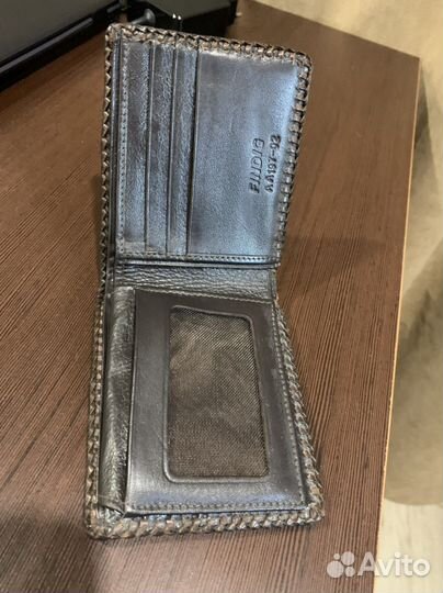 Кошелек мужской кожа крокодил