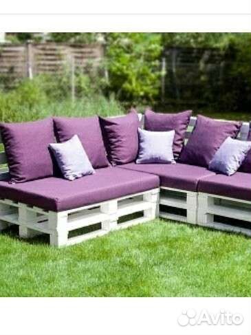 Подушки, матрасы и сменные чехлы д/садовой мебели