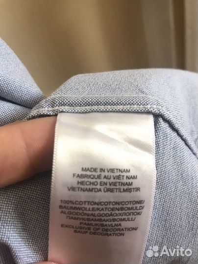 Ralph lauren рубашка подростковая