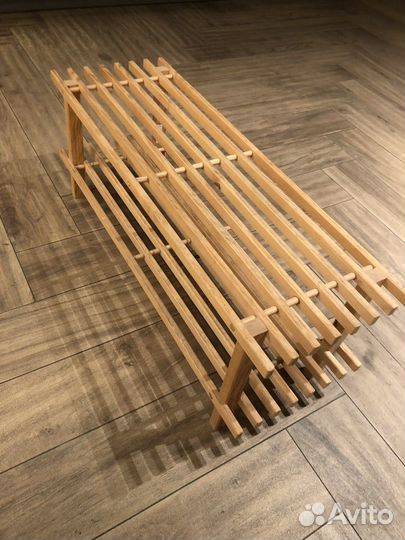 Полка для обуви IKEA bundis бюндис, 79х26х30 см