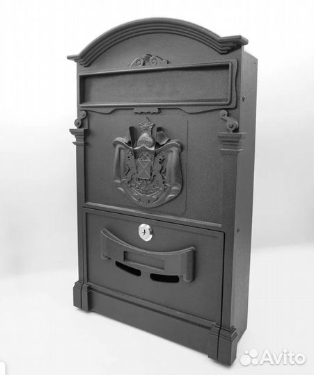 Почтовый ящик Аллюр 4010 черный