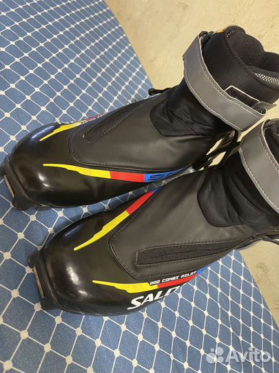 Лыжные ботинки Salomon pro combi pilot р38 (UK 6)