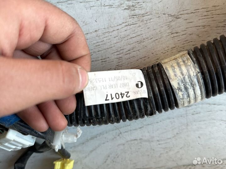 Nissan Patrol Y62 Проводка салона