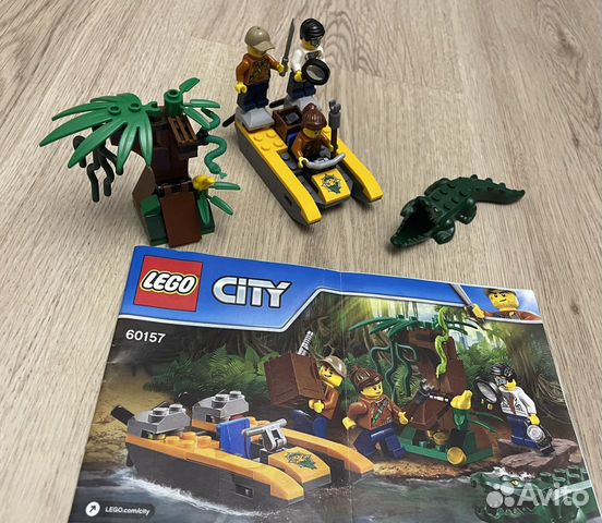 Lego City 60157 Начинающие исследователи джунглей