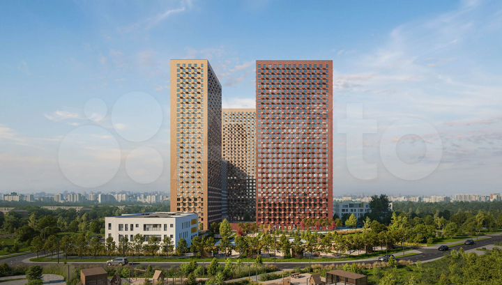 3-к. квартира, 68,4 м², 16/33 эт.