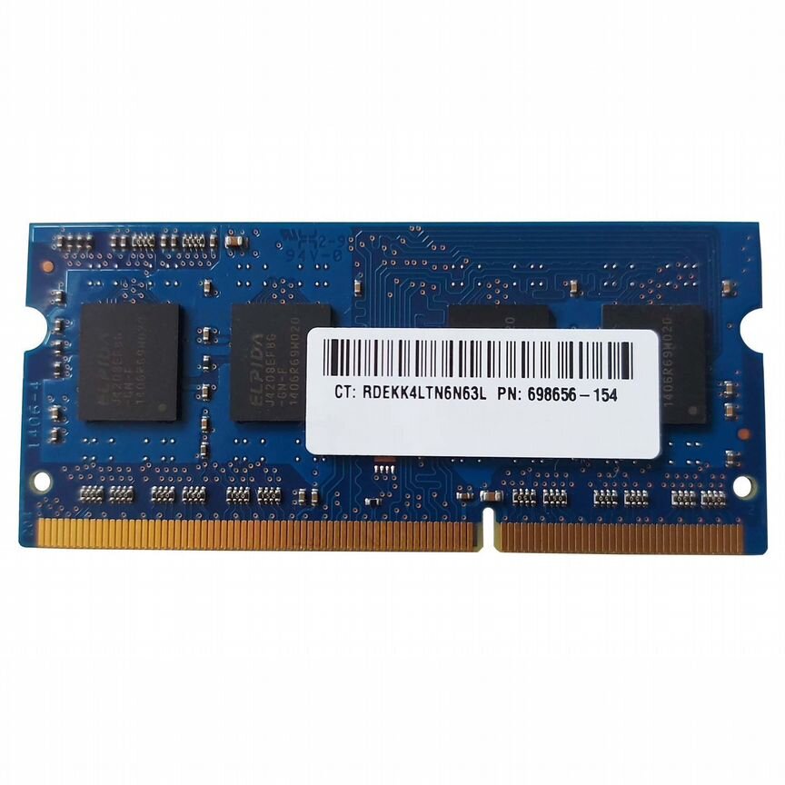 [698656-154] Оперативная Память Hp Ddr3 4gb 698656-154