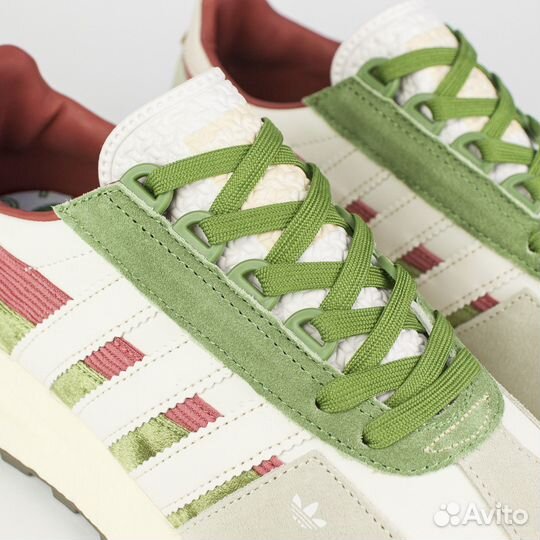 Кроссовки Adidas Retropy E5 Green Grey Red