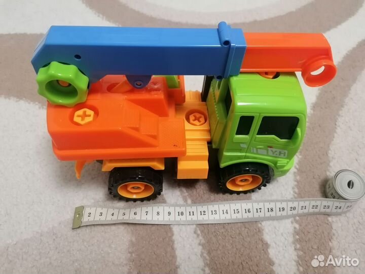 Машинка игрушечная кран