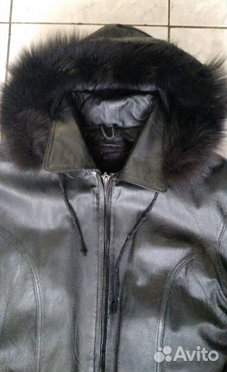 Куртка кожаная женская 44 46 натуральная