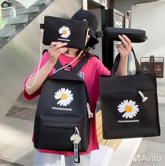 Ранец 4в1 шоппер школьный