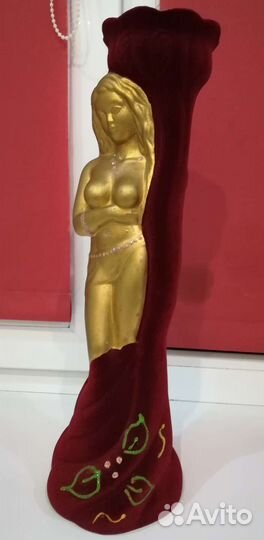 Ваза керамическая Орестея лепка