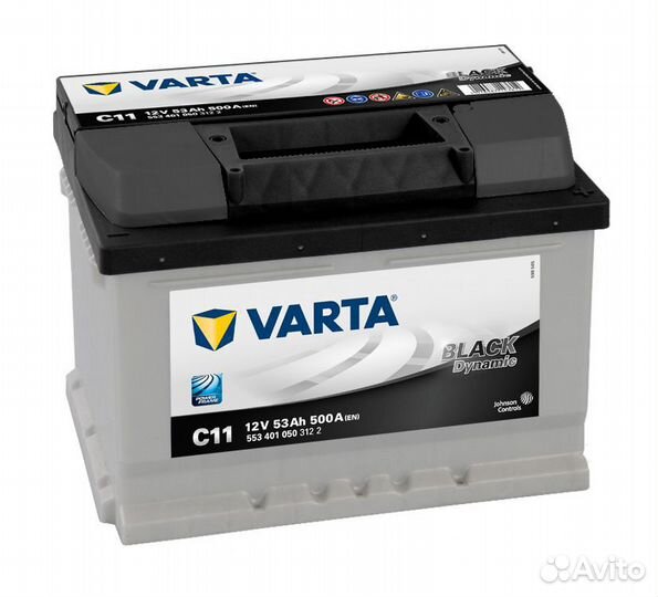Аккумулятор Varta Black Dynamic 53Ah 500A