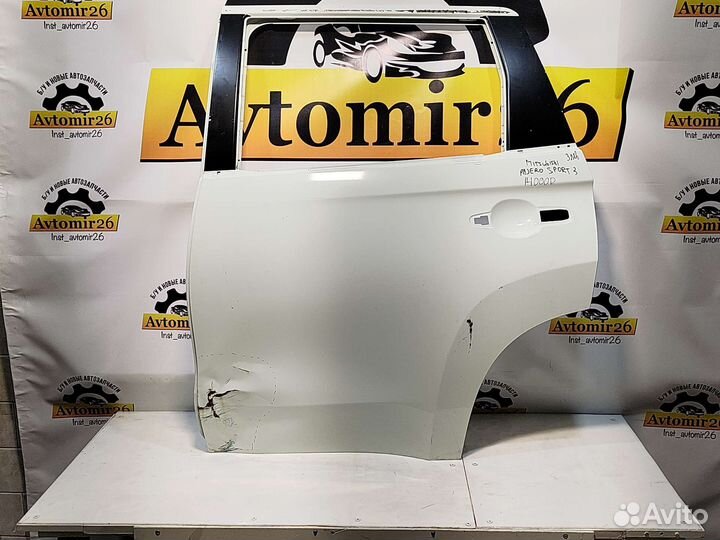 Дверь задняя левая Mitsubishi Pajero Sport 3