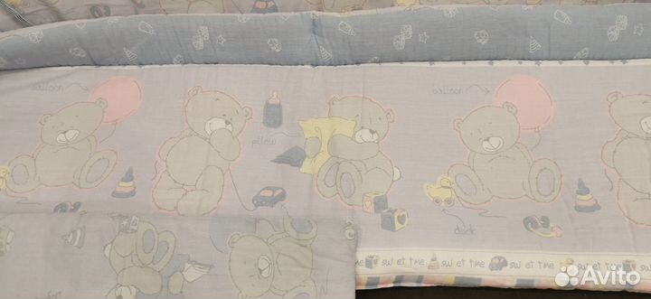 Бортики в детскую кроватку