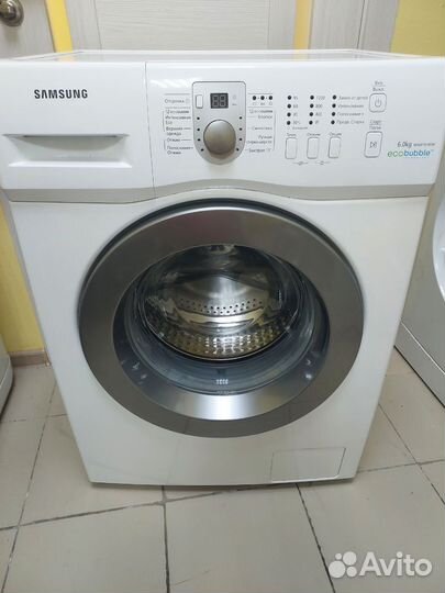 Стиральная машина samsung eco bubble 6 кг