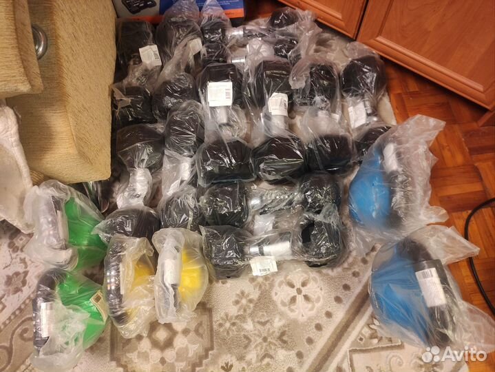 Гексагональные гантели и цельнолитые гири