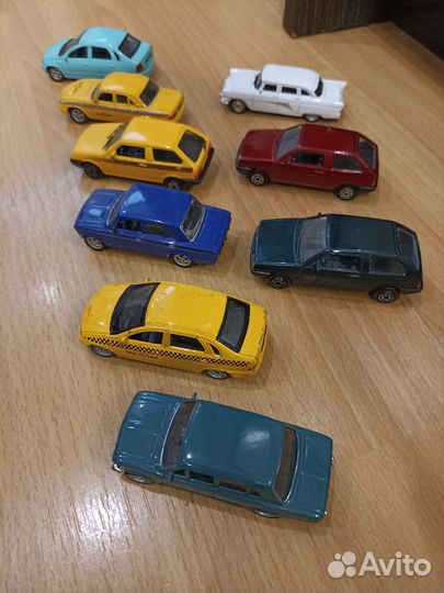 Машинки металлические модельки