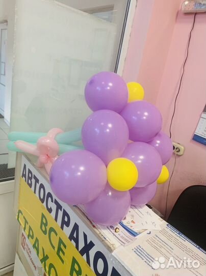 Букет из воздушных шаров