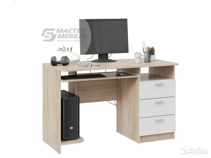 Компьютерный стол с ящиками К-3