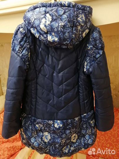 Плащ для девочки демисезонний