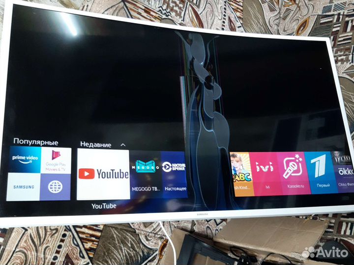 Samsung разбита матрица