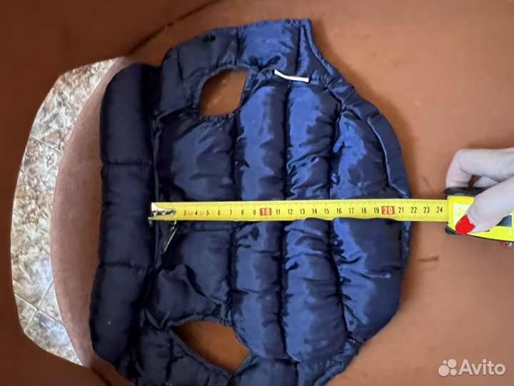 Пуховик желетка для маленьких собак