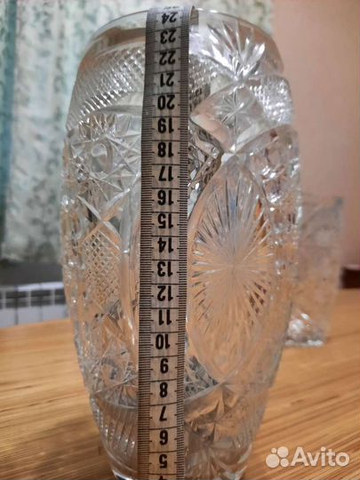 Ваза хрустальная СССР