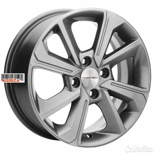 Khomen Wheels KHW1501 6x15 4x100 ET37 Dia60.1 G-Si