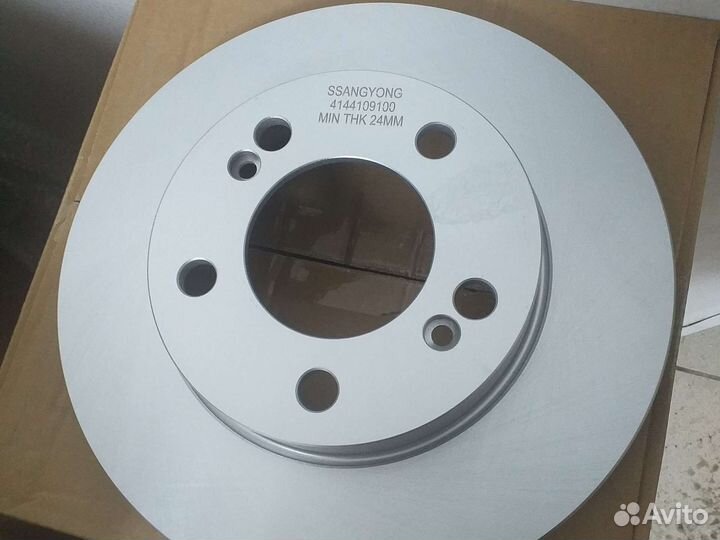 Тормозной диск передний Ssang Yong Rexton Kyron