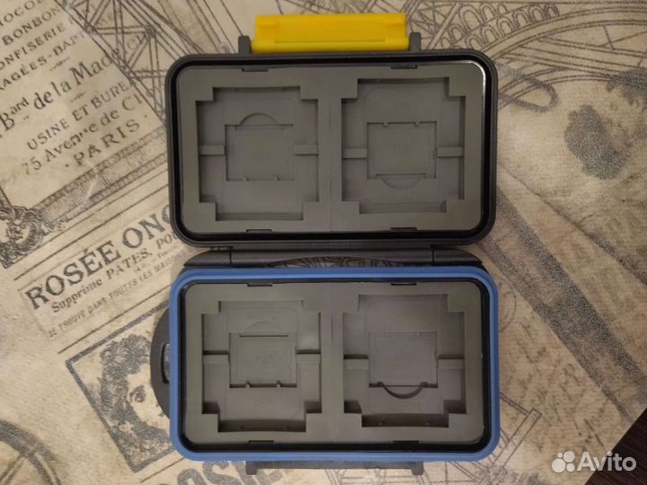 Бокс для карт памяти водонепроницаемый