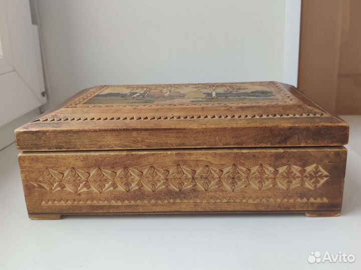 Винтажная шкатулка СССР