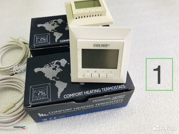 Терморегулятор для теплого пола в общую рамку