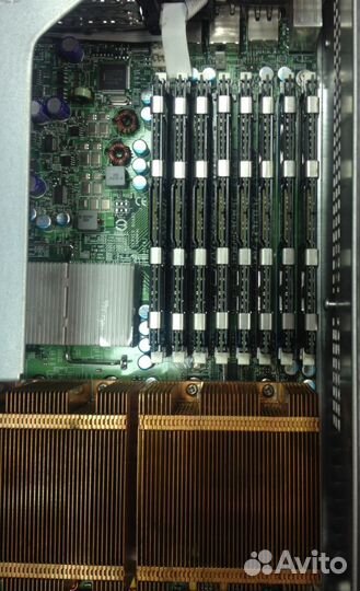 Сервер Intel 2U, CPU 2xXeon 2 core, 8 Gb