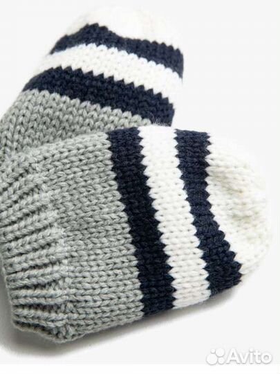 Комплект шапка +варежки