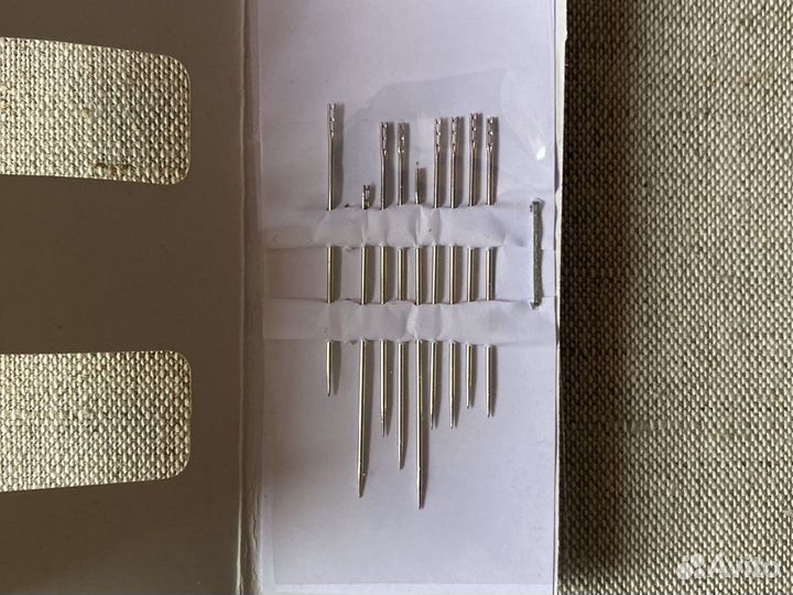 Швейные иглы для слабовидящих