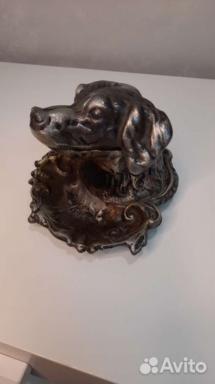 Пепельница собака СССР