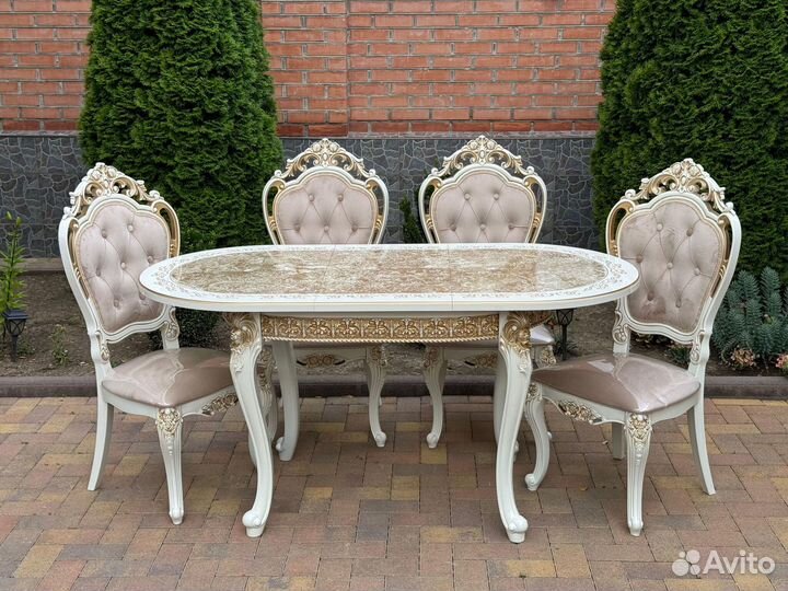 Стол, стулья набор. Доставка по всей России