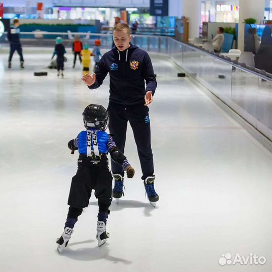Обучение катанию на коньках