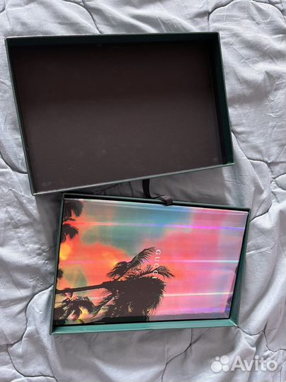 Gucci коробка с открытками и конвертами в папке