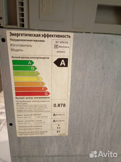 Посудомоечная машина electrolux 45 встраиваемая