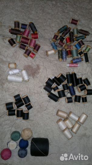 Нитки, напёрстки, нитковдеватели, СССР