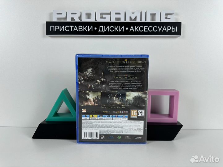 Dark Souls 3 диск для Sony PS4