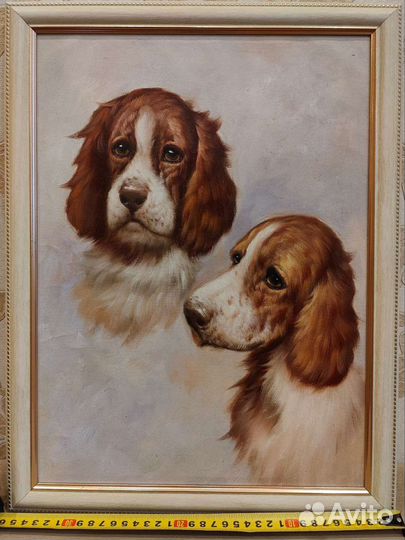 Картина с собаками