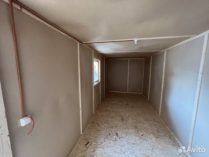 Бытовка новая 6м