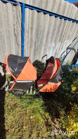 Санки с большими колесами