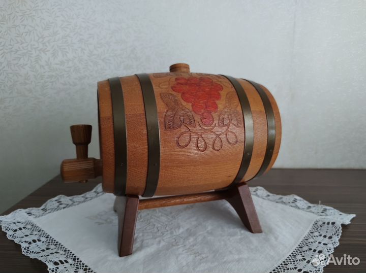 Бочонок деревянный