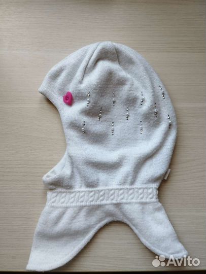 Шапка шлем для девочки