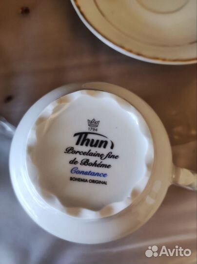 Чашка с блюдцем