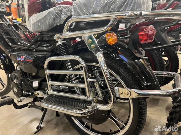 Мопед С.мото lifan Delta черный новый