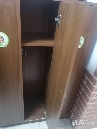 Шкафчики детские для раздевалки